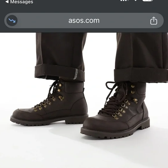 ASOS SEQWL Men’s Boots - Size 11 - Picture 1 of 7